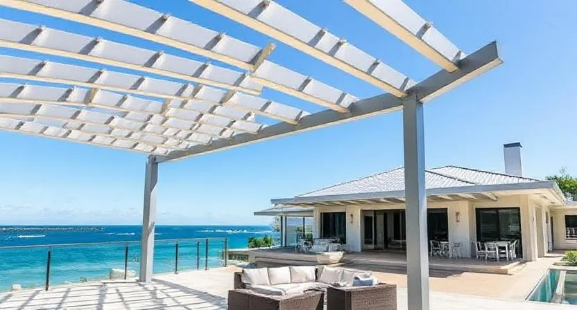 Modern Aluminum Pergolas in Burleigh Waters – Coastal Living with Ocean Views