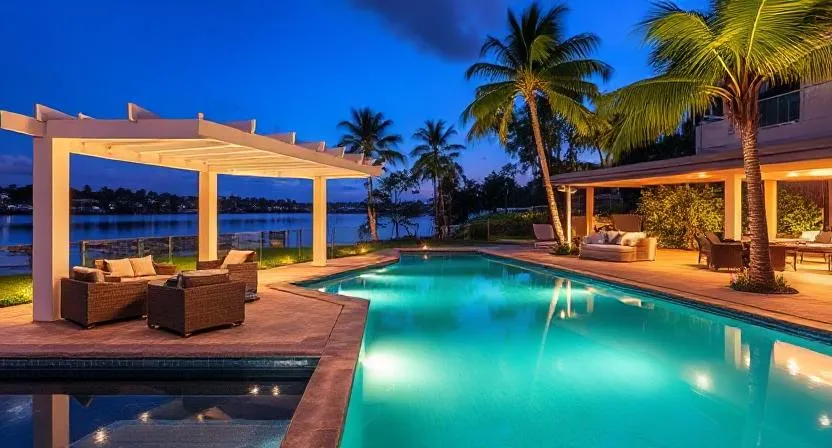 Poolside Pergolas in Broadbeach – Resort Style Outdoor Living with Luxury Design Features
