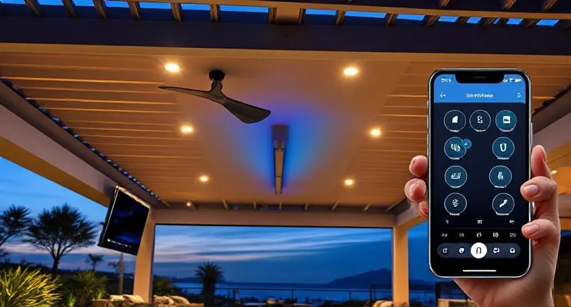 Smart Technology Integration in Pergolas in Broadbeach – Outdoor Entertainment with Motorized Louvres and App Control