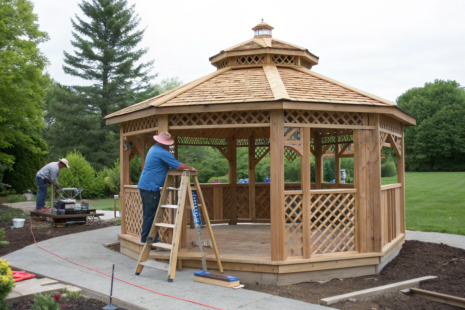 Custom gazebo construction services