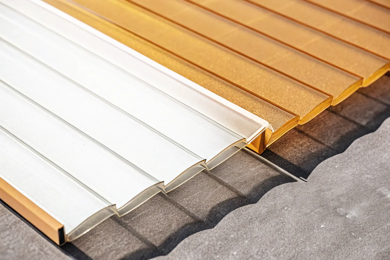 Polycarbonate thickness and profile options polyca